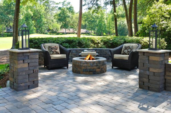 Fire Pit Installation in Hamilton