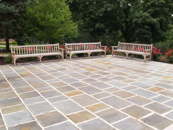 Slate Patio Installation in Hamilton